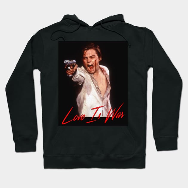 Love is War Hoodie by retromegahero